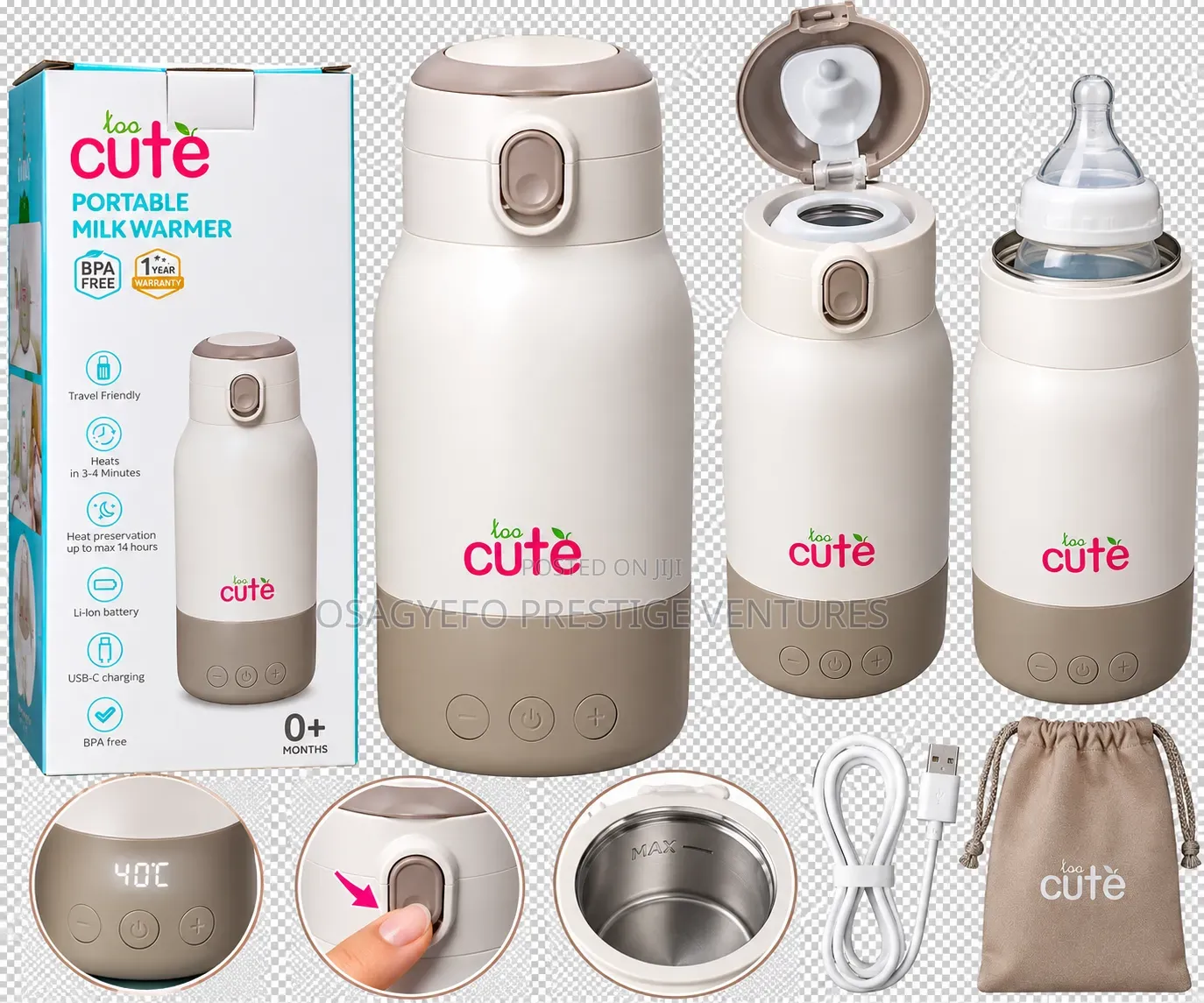 Too Cute Portable Milk Warmer