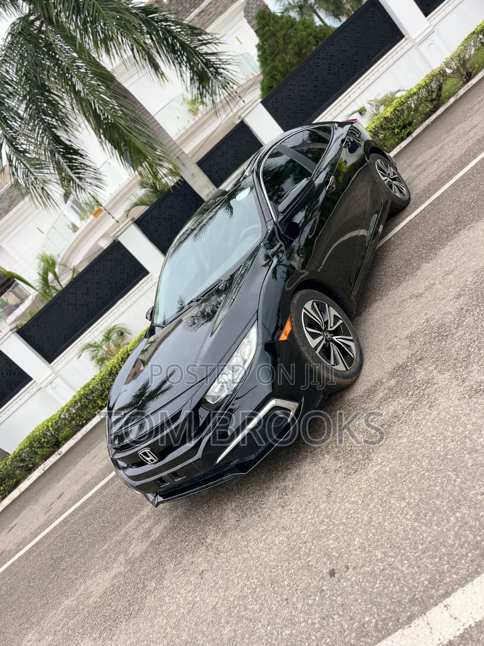 Honda Civic EX Sedan 2018 Black
