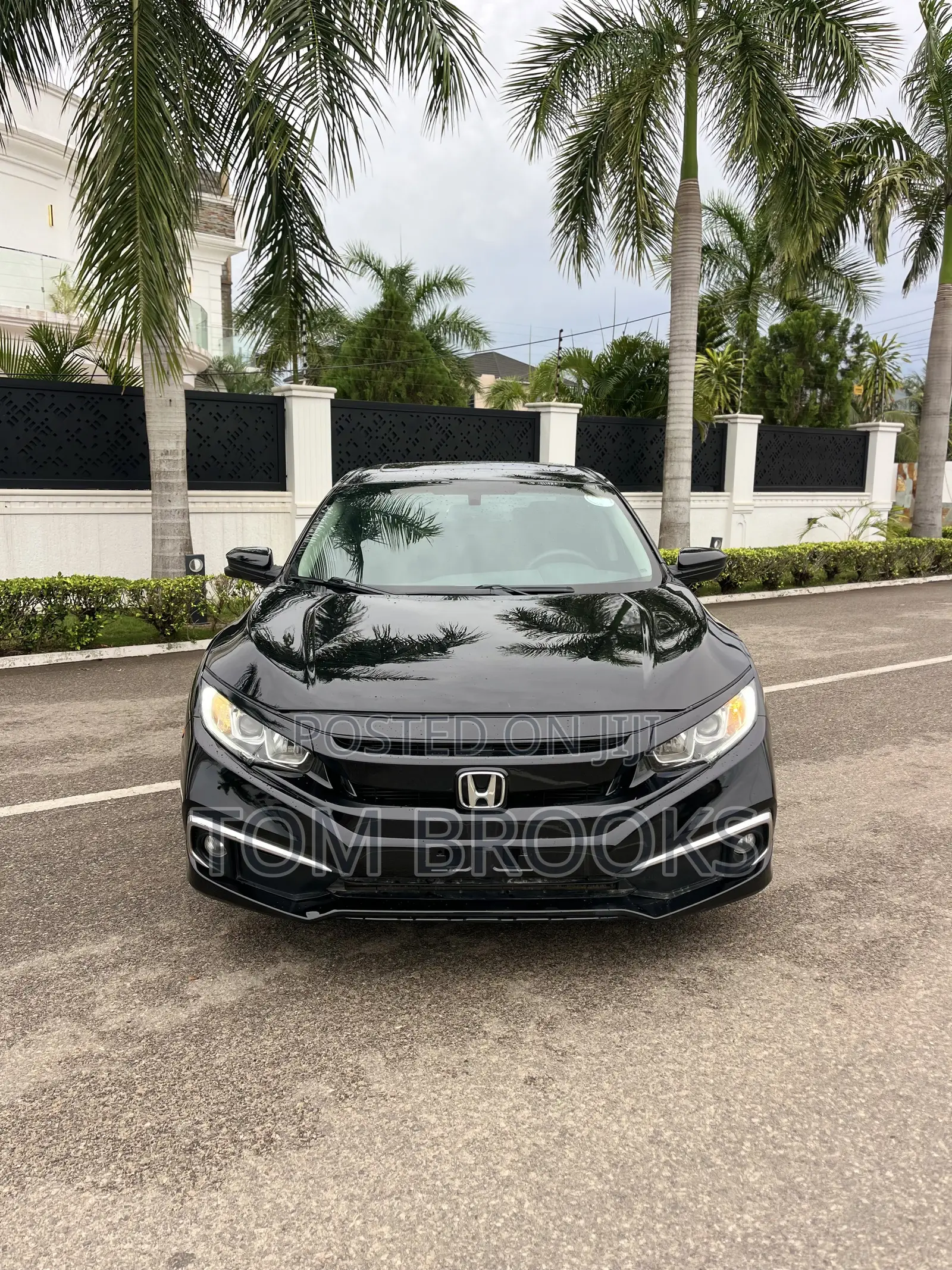 Honda Civic EX Sedan 2018 Black