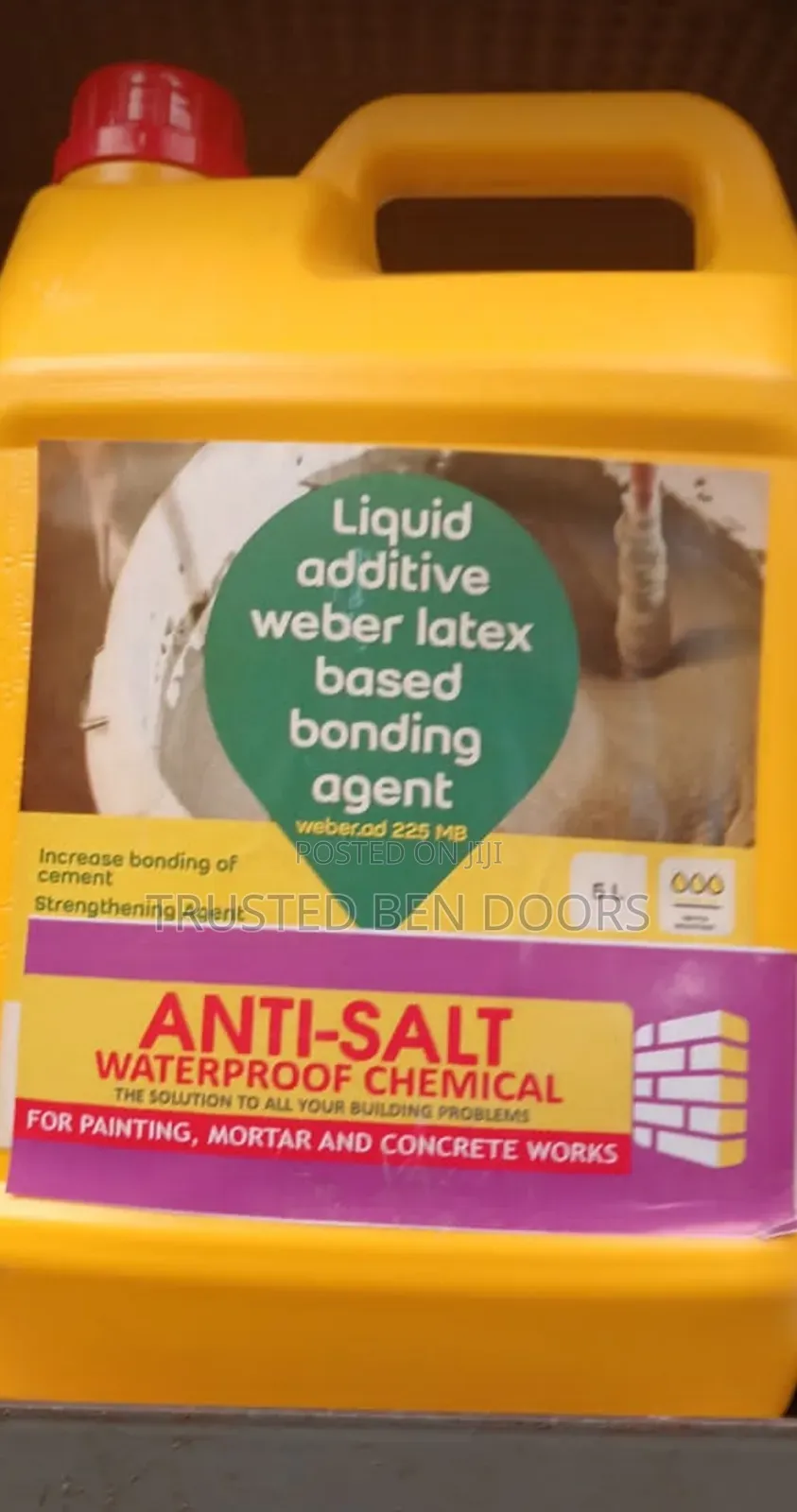 Weber Anti Salt and Waterproof for Concrete Works