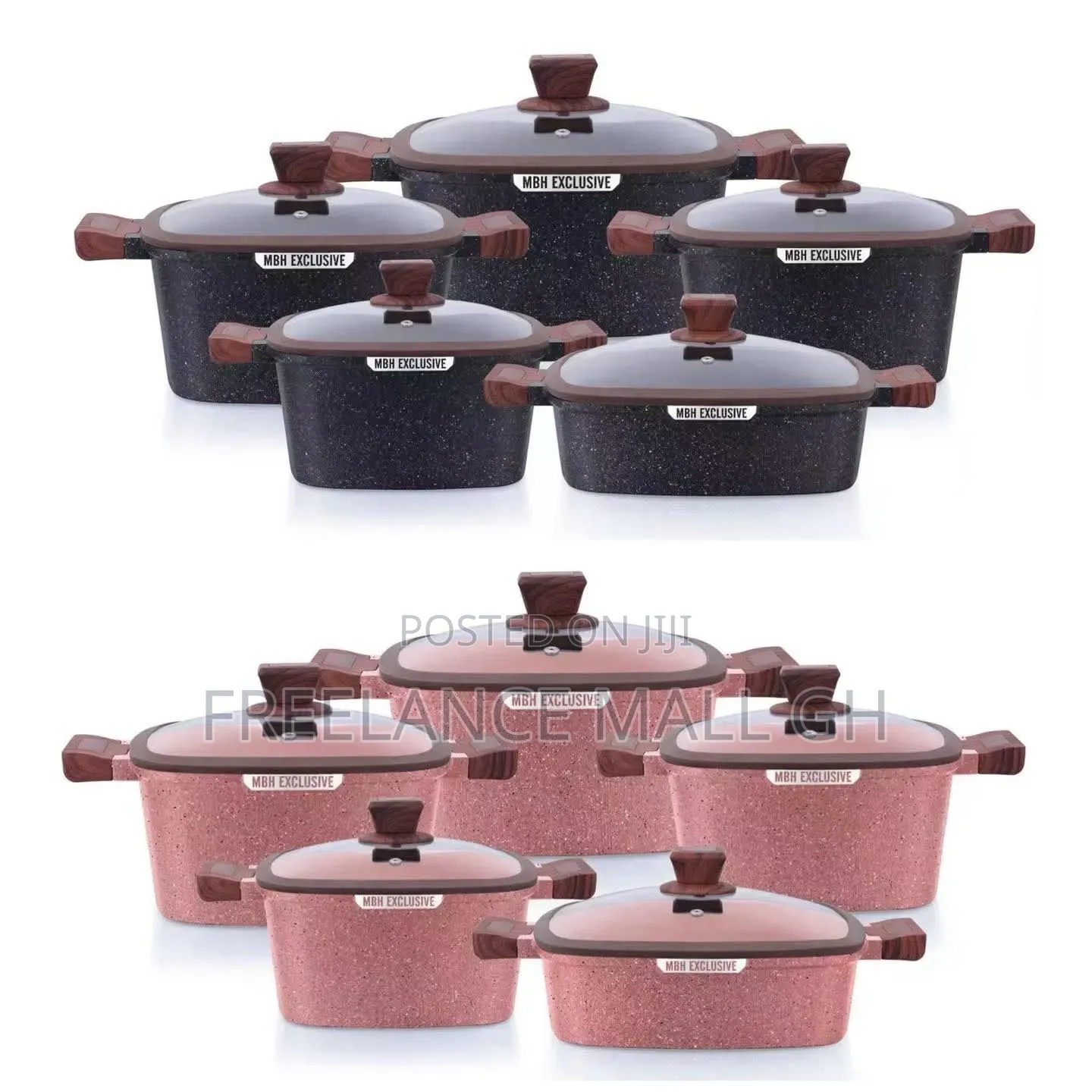 10pcs MBH Cookware Set