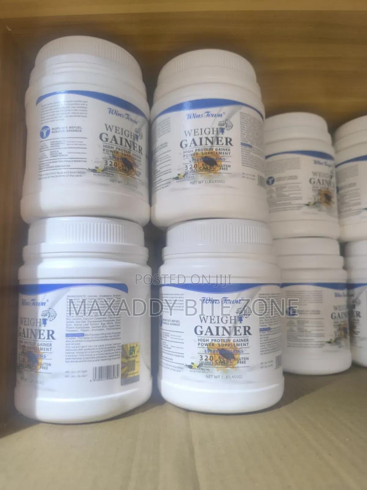 Wins Town Weight Gainer Protein Powder. Super Effective