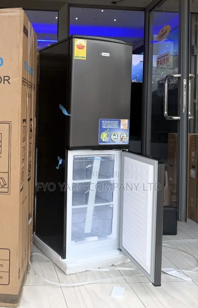 Fast Defrost Cooling NASCO 147 Gross Double Door Refrigerator