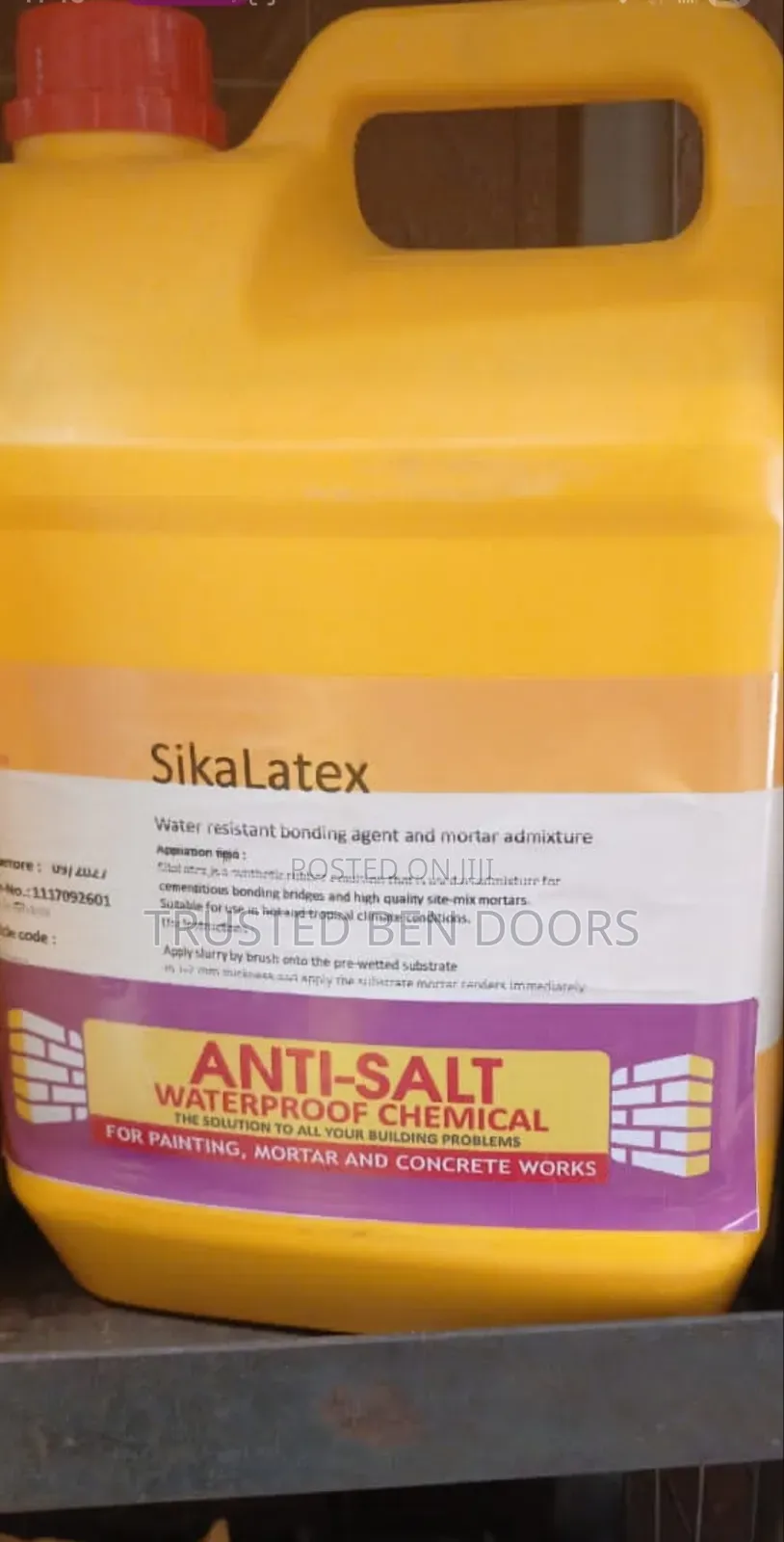 Sikalatex 5 Litres Anti_salt and Waterproof for Plastering & Concrete