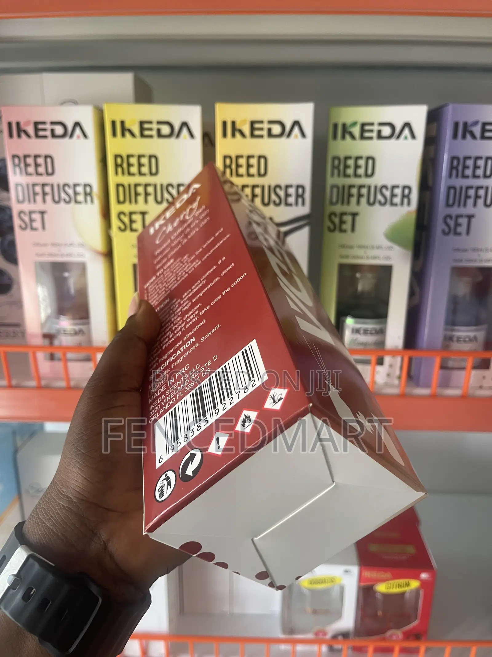 IKEDA Cherry Reed Diffuser Set 160ml + 250ml Refill