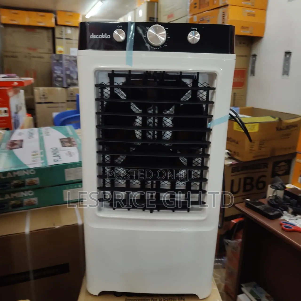 Super Efficient 100W Evaporative Air Cooler From Decakila