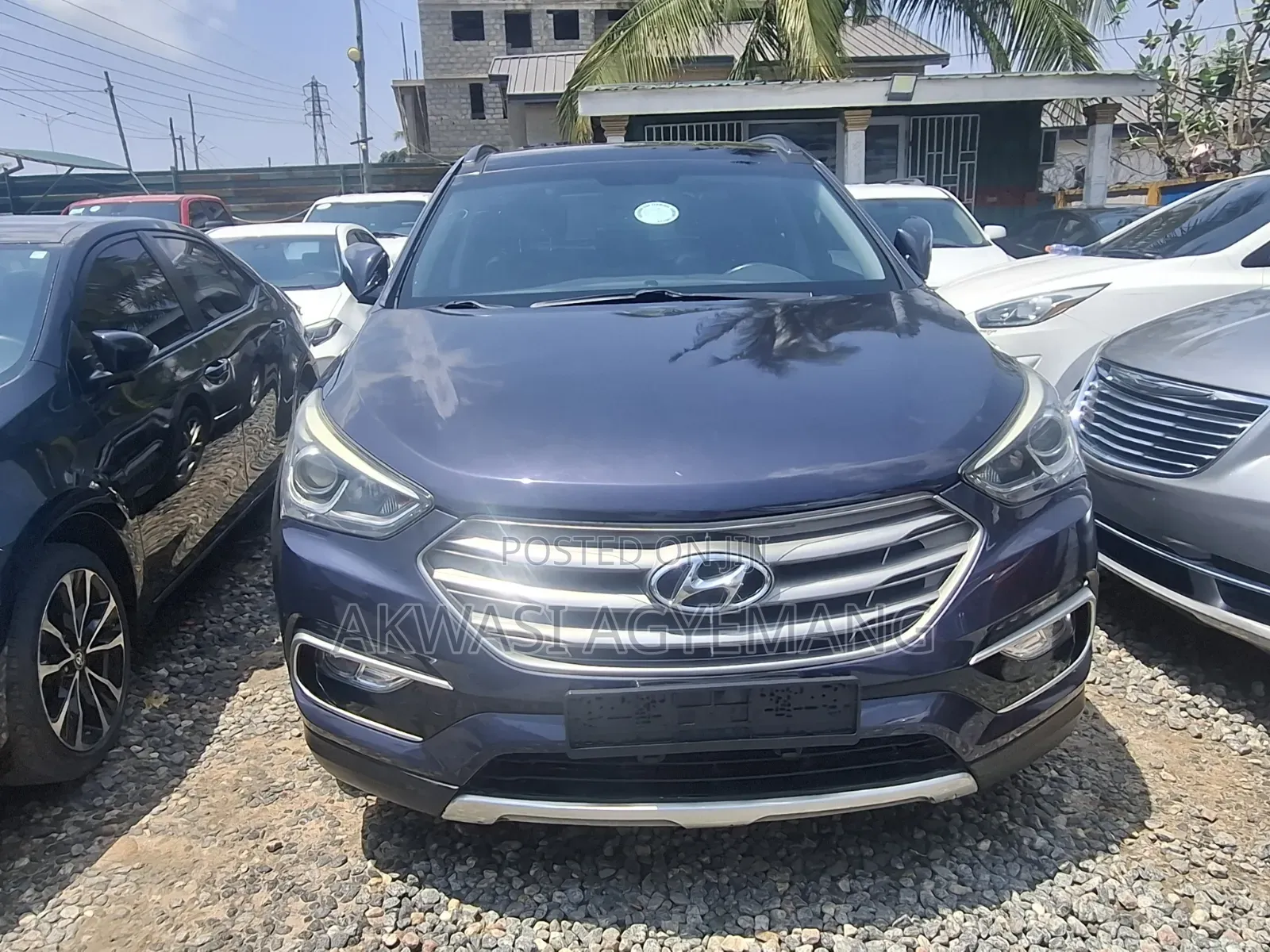 Hyundai Santa Fe SE Ultimate AWD 2017 Gray