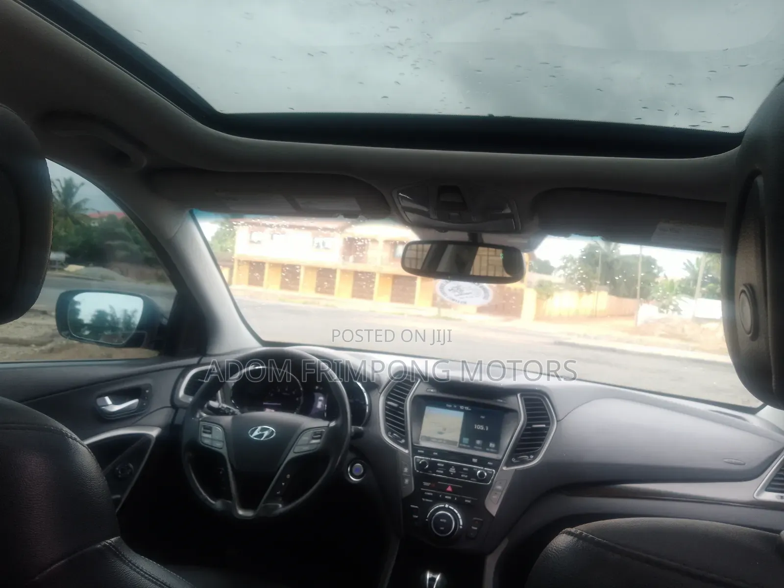 Hyundai Santa Fe 2017 Blue