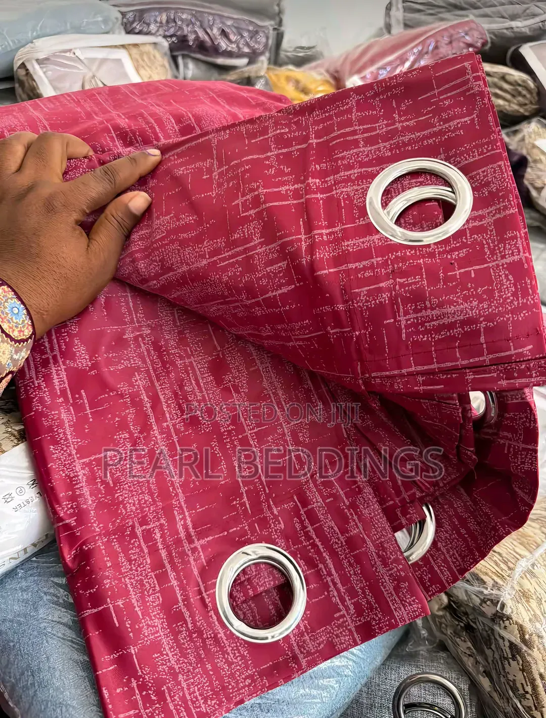 Quality Heavy Wider Textured Blackout Curtains Available in Colors