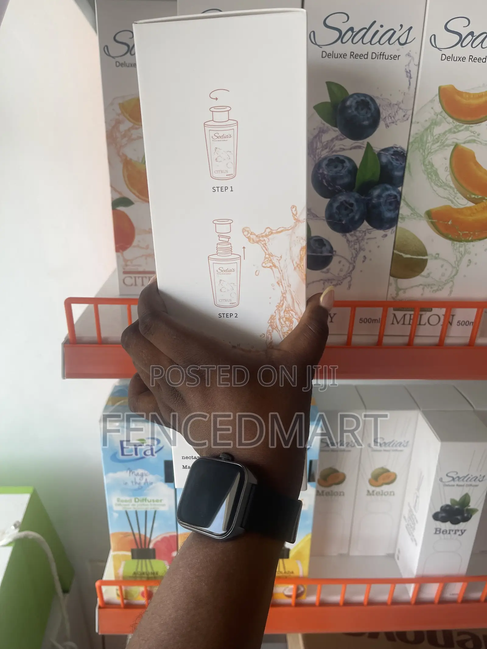 Sodia’s Deluxe Citrus Reed Diffuser 500ml – Long-Lasting Fragrance