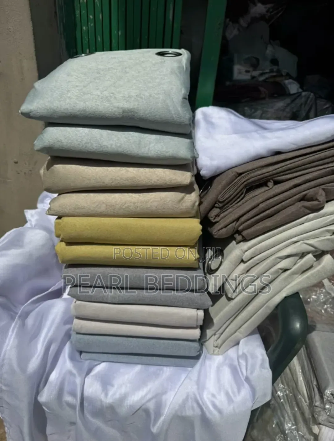 Luxurious High Quality 100% Total Blackout Textured Curtains Available