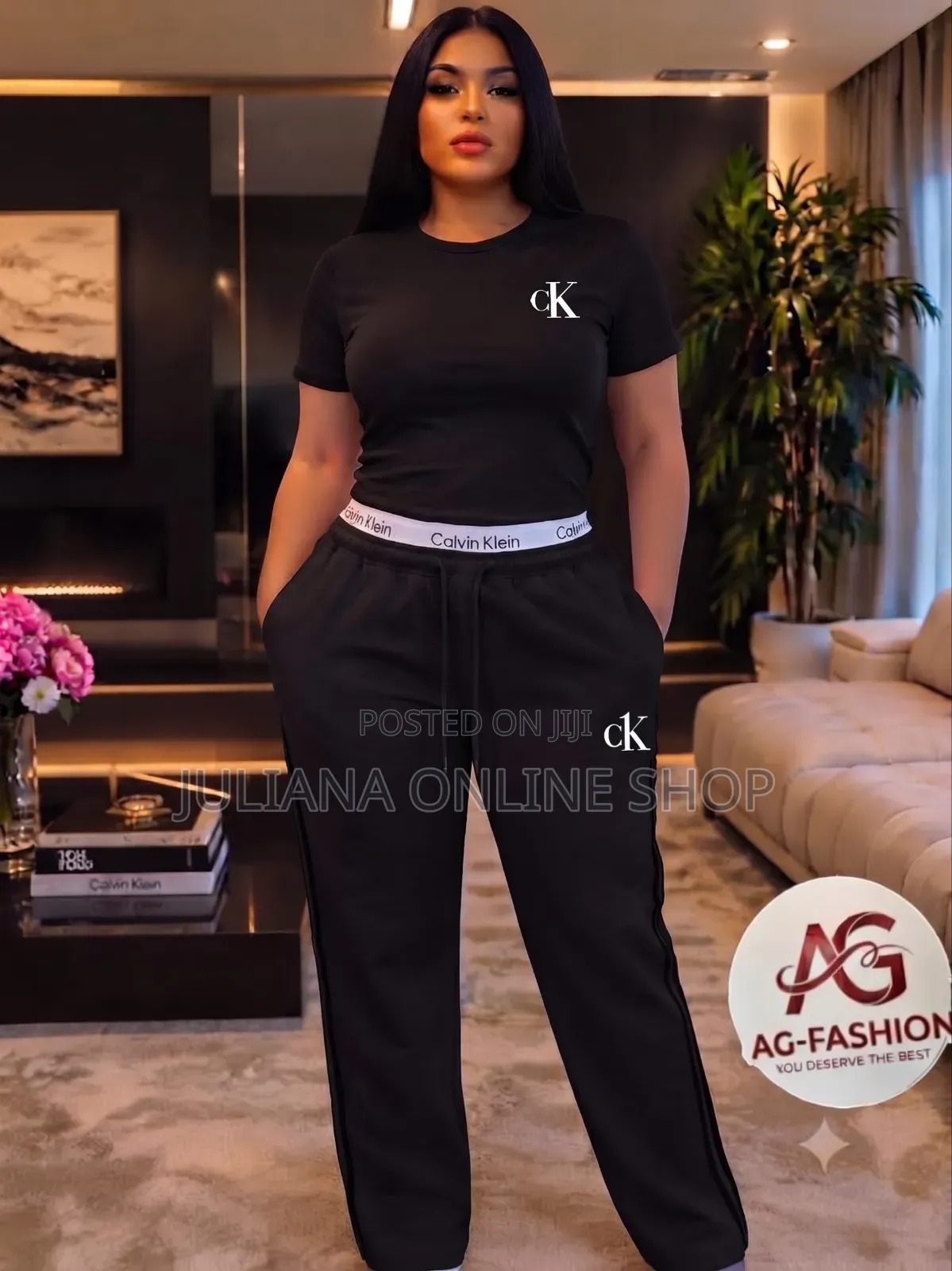 Ladies Calvin Klien Two Piece
