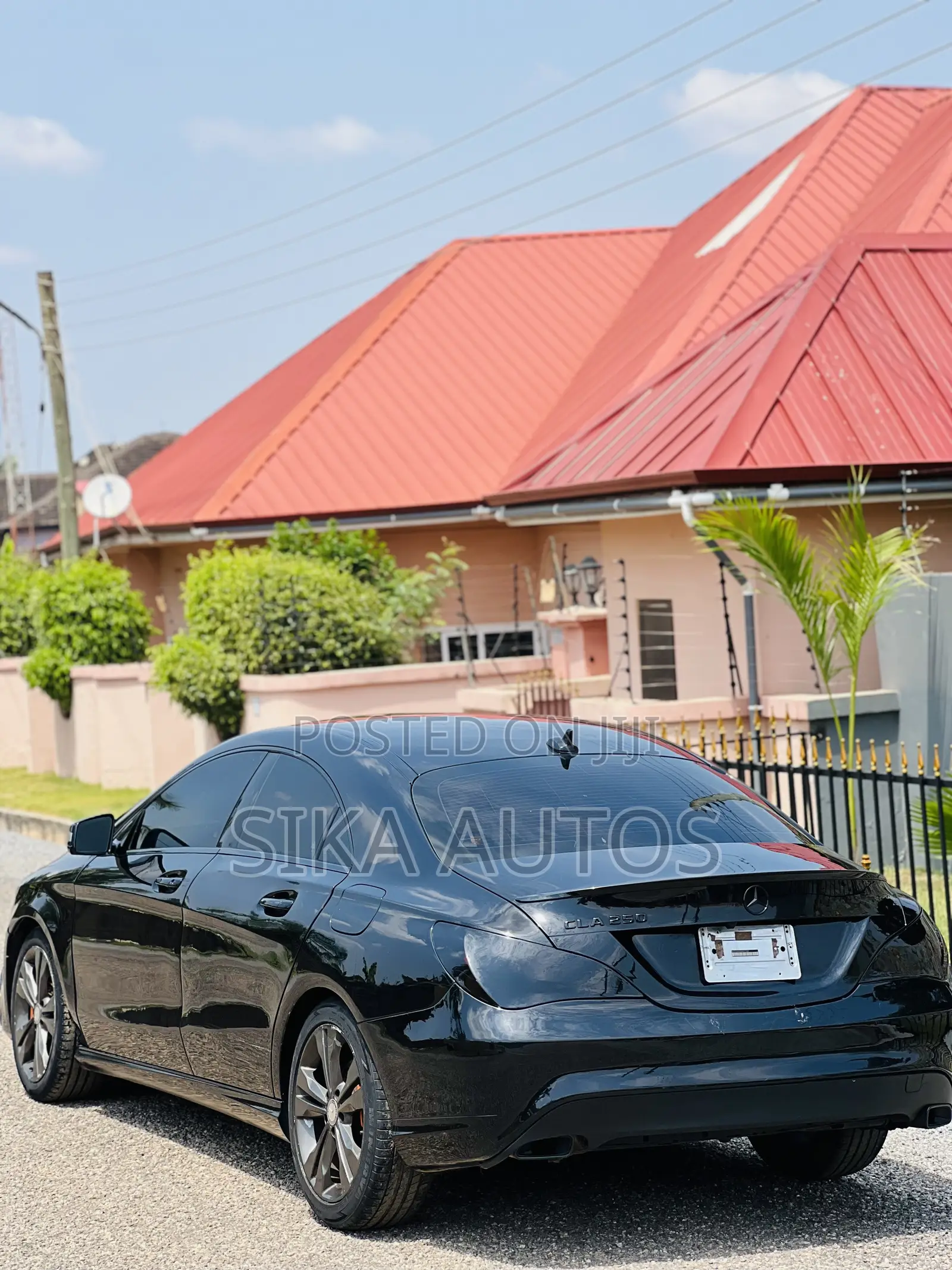 Mercedes-Benz CLA-Class CLA 250 4MATIC Sedan 2014 Black