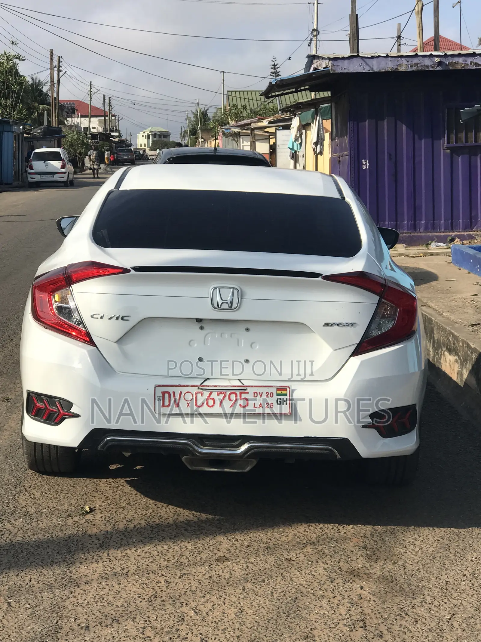Honda Civic EX-L Sedan 2019 White