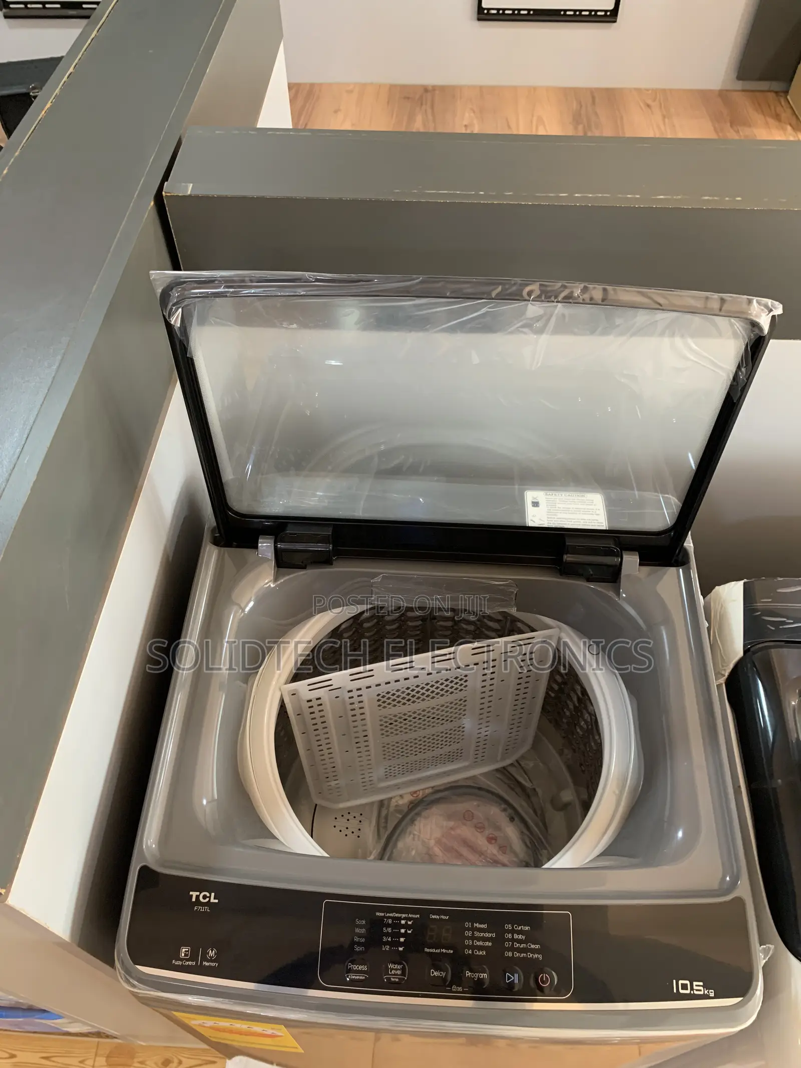 TCL 10.5kg Top Load Washing Machine Super Clean & 100% Working