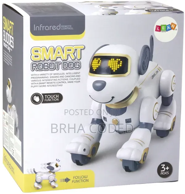 Smart Robot Dog Interactive RC Toy - Touch Sensor & Follow Mode