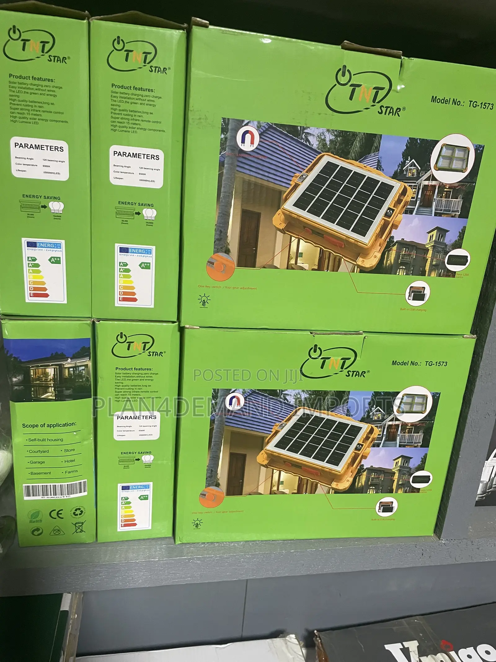 TNT STAR Solar Security Light – Model TG-1573