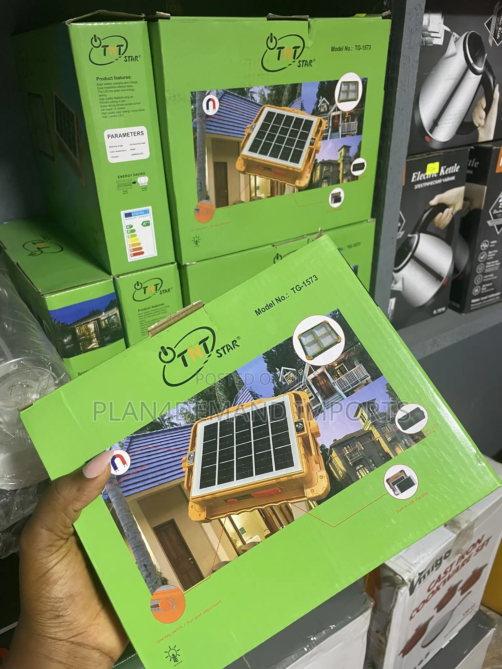 TNT STAR Solar Security Light – Model TG-1573