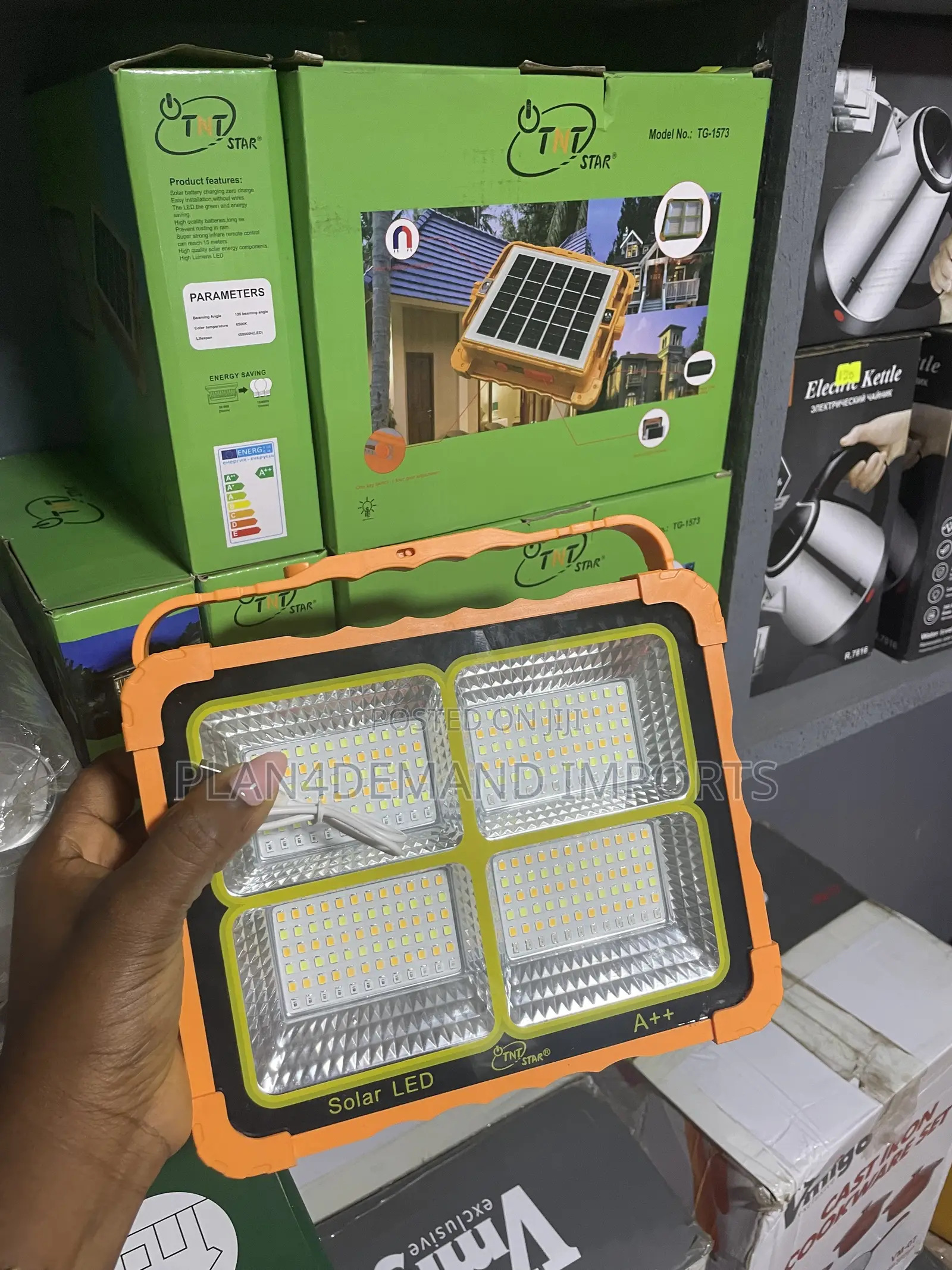 TNT STAR Solar Security Light – Model TG-1573