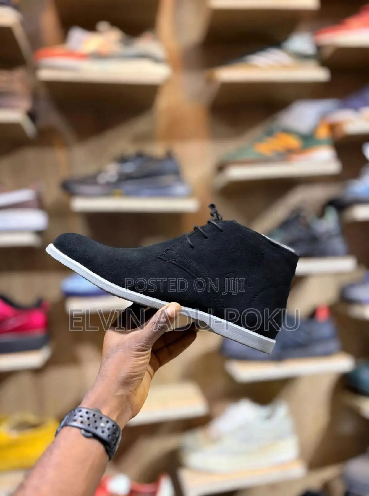 Clarks Chukka High Lace Up Boots