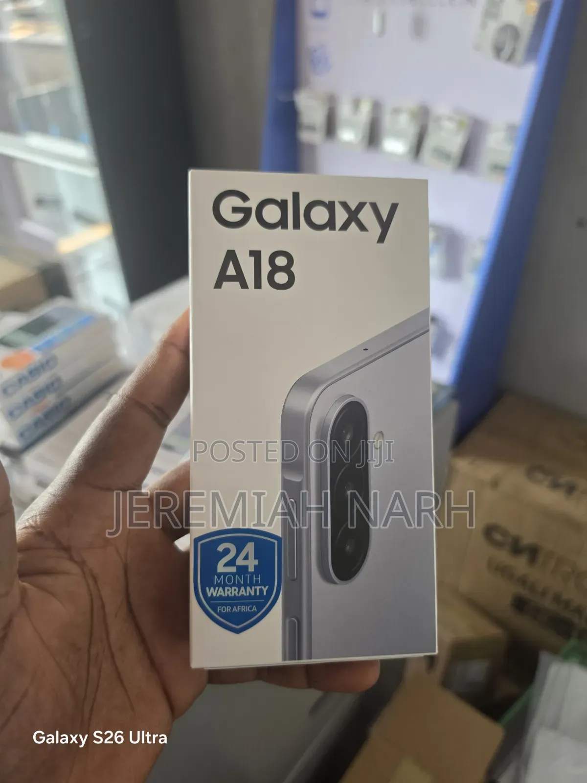 New Samsung Galaxy A18 128 GB Silver