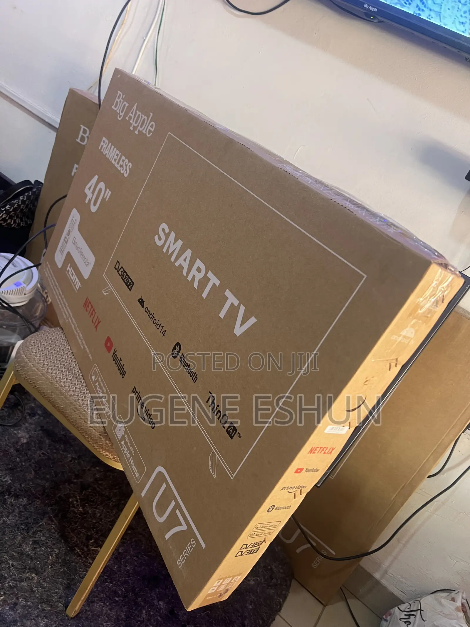 40” Big Apple TV Anti Crack Screen