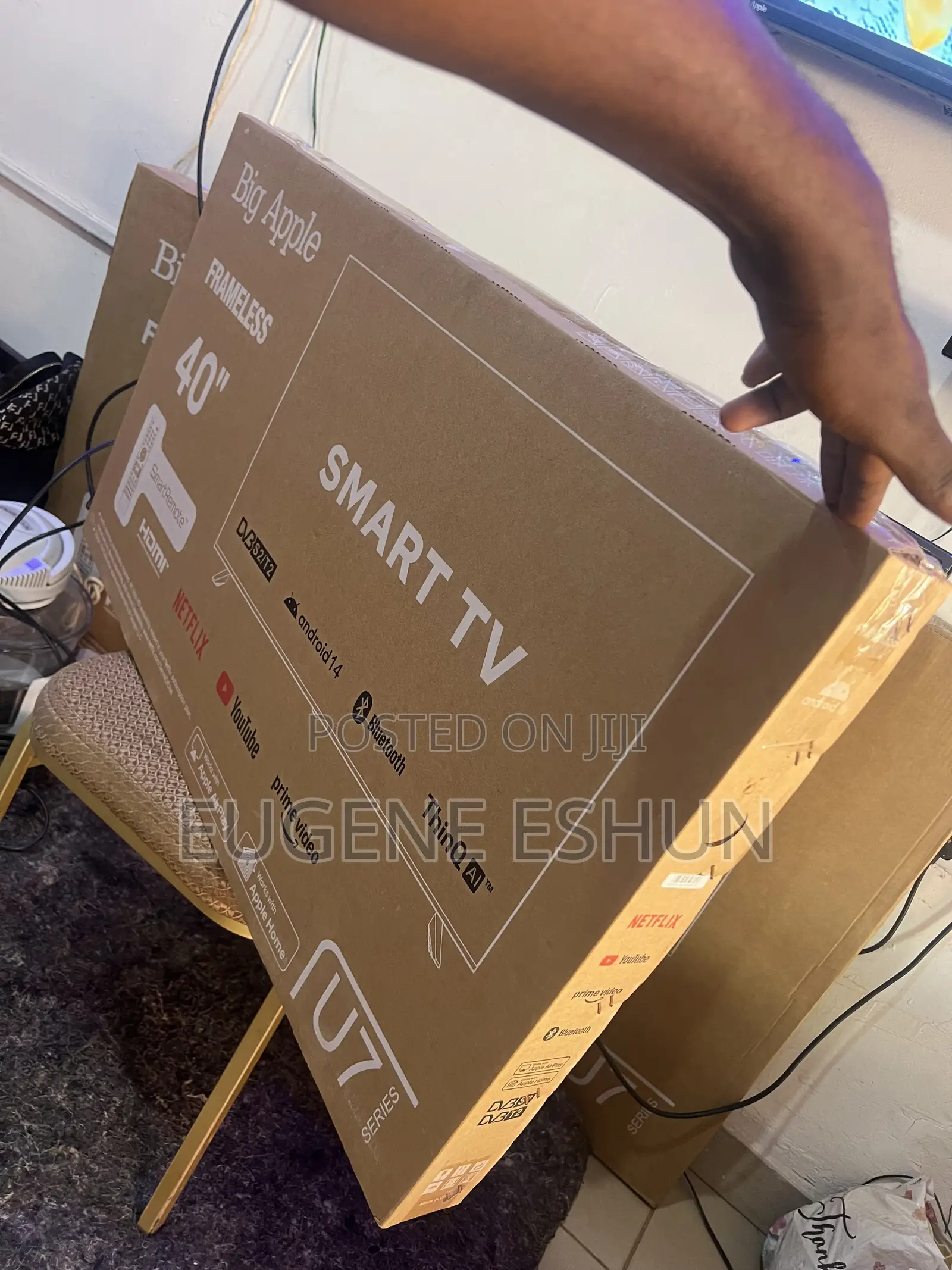 40” Big Apple TV Anti Crack Screen