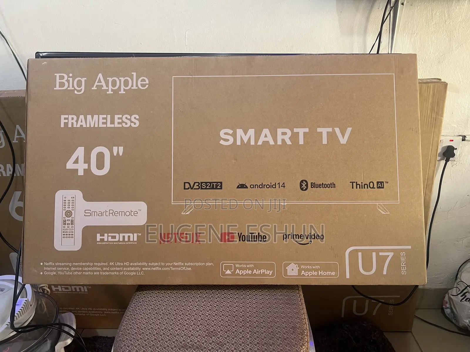 40” Big Apple TV Anti Crack Screen