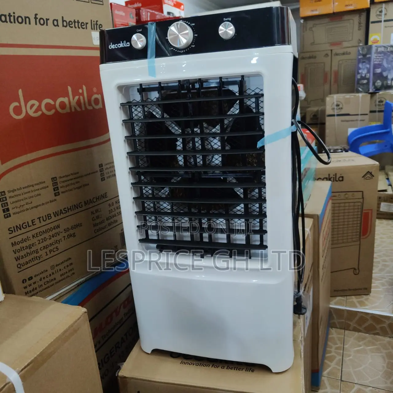 Exclusive Price Cut on Our Solid 100W Evaporative Decakila Air Cooler