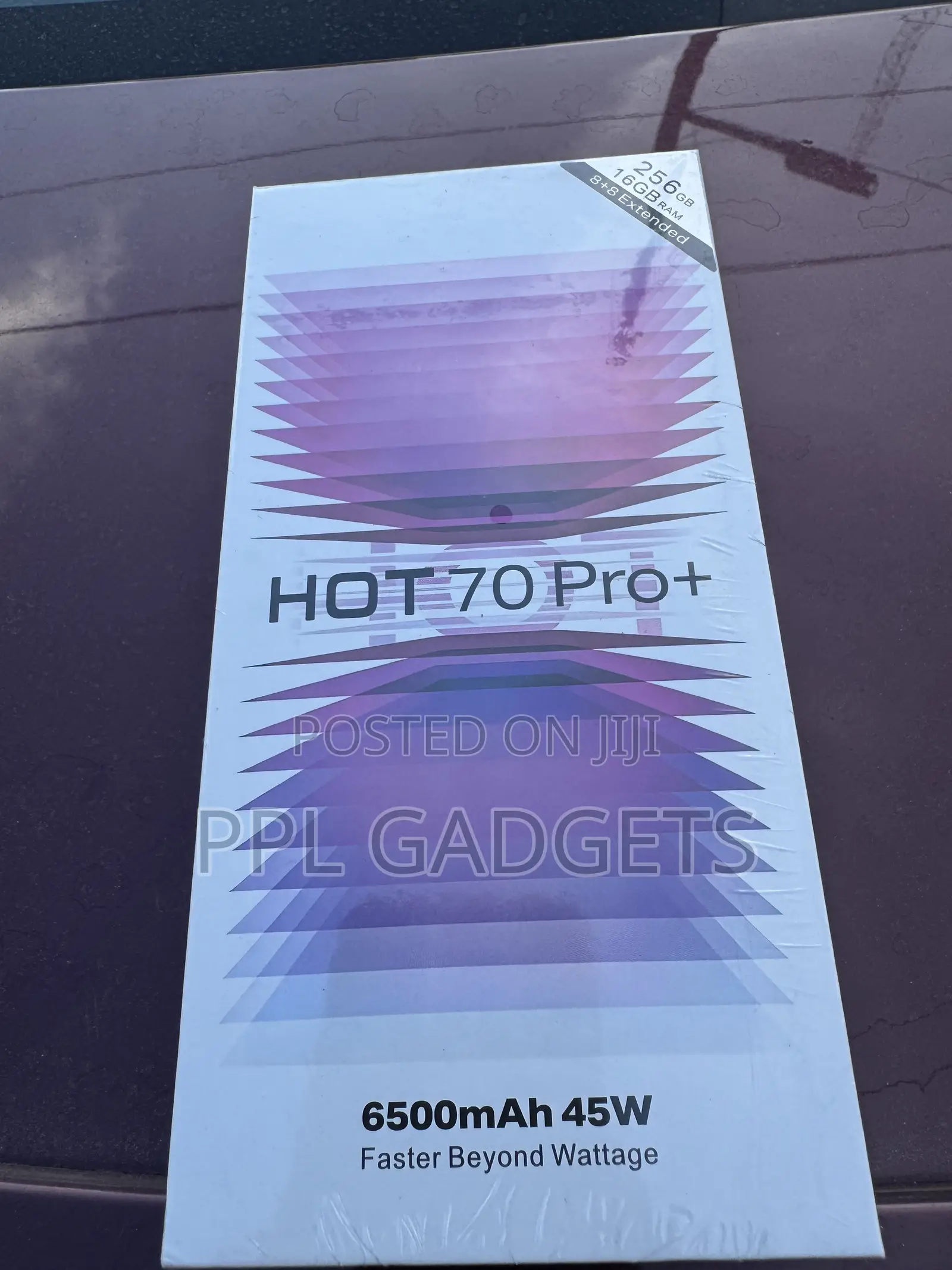 New Infinix Hot 70 Pro 5G+ 256 GB Black
