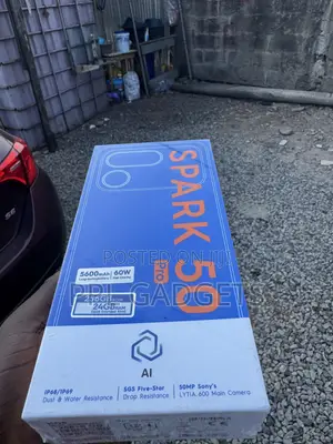New Tecno Spark 50 Pro 256 GB Black