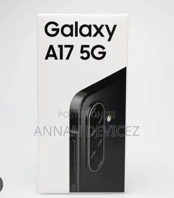 New Samsung Galaxy A17 5G 256 GB Black