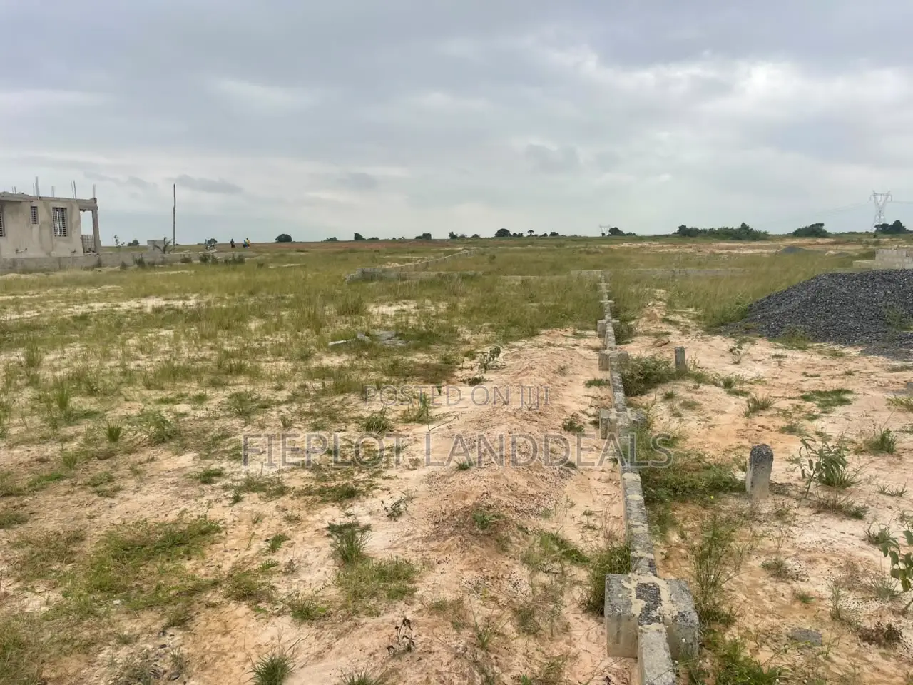 Half Plot at Tsopoli SkyPort City – GHC 25,000, No Flood Zone