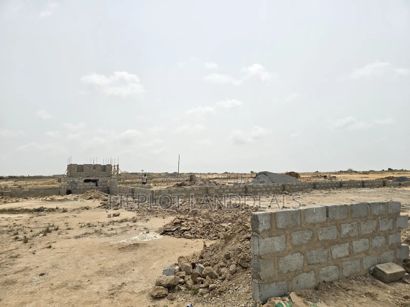 Half Plot (70x50) at SkyPort City, Tsopoli – GHC 25,000, Free Docs