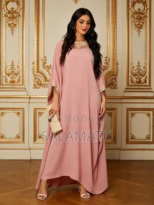 Luxury Embellished Kaftan Dress
