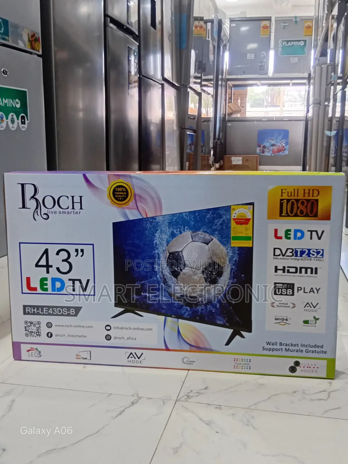 Roch TV- Entertain Roch TV 43 Inches Bring Homes Happiness