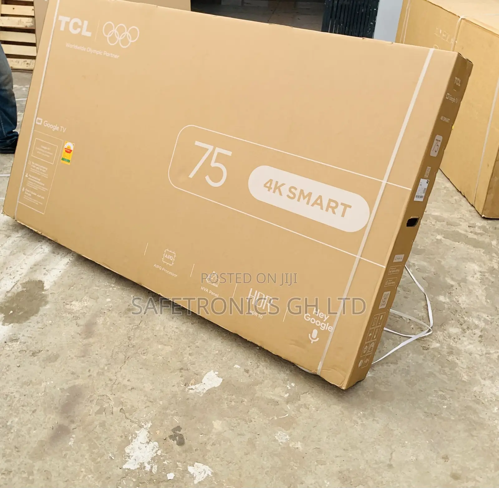 Original Crystal 4K TCL 75 Inch Smart UHD Led Android TV