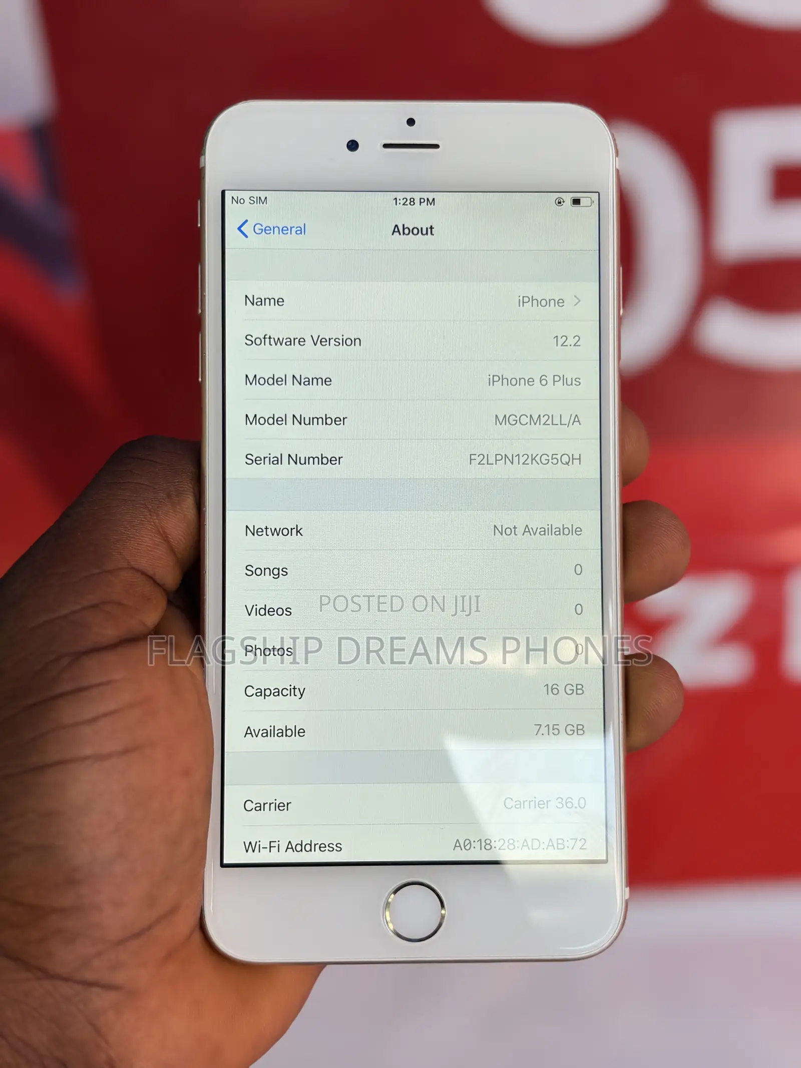 Apple iPhone 6 Plus 16 GB White