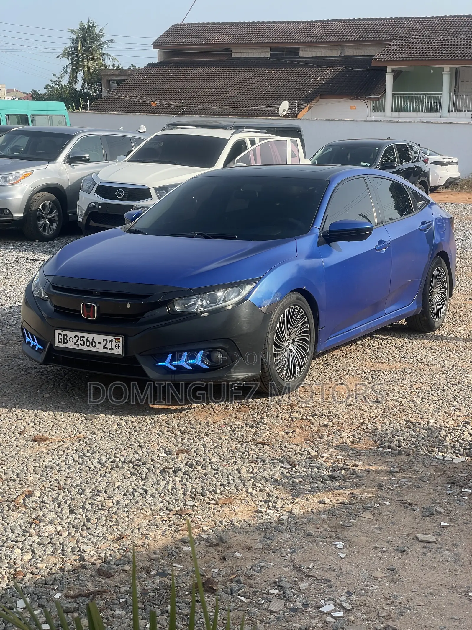Honda Civic 2016 Blue