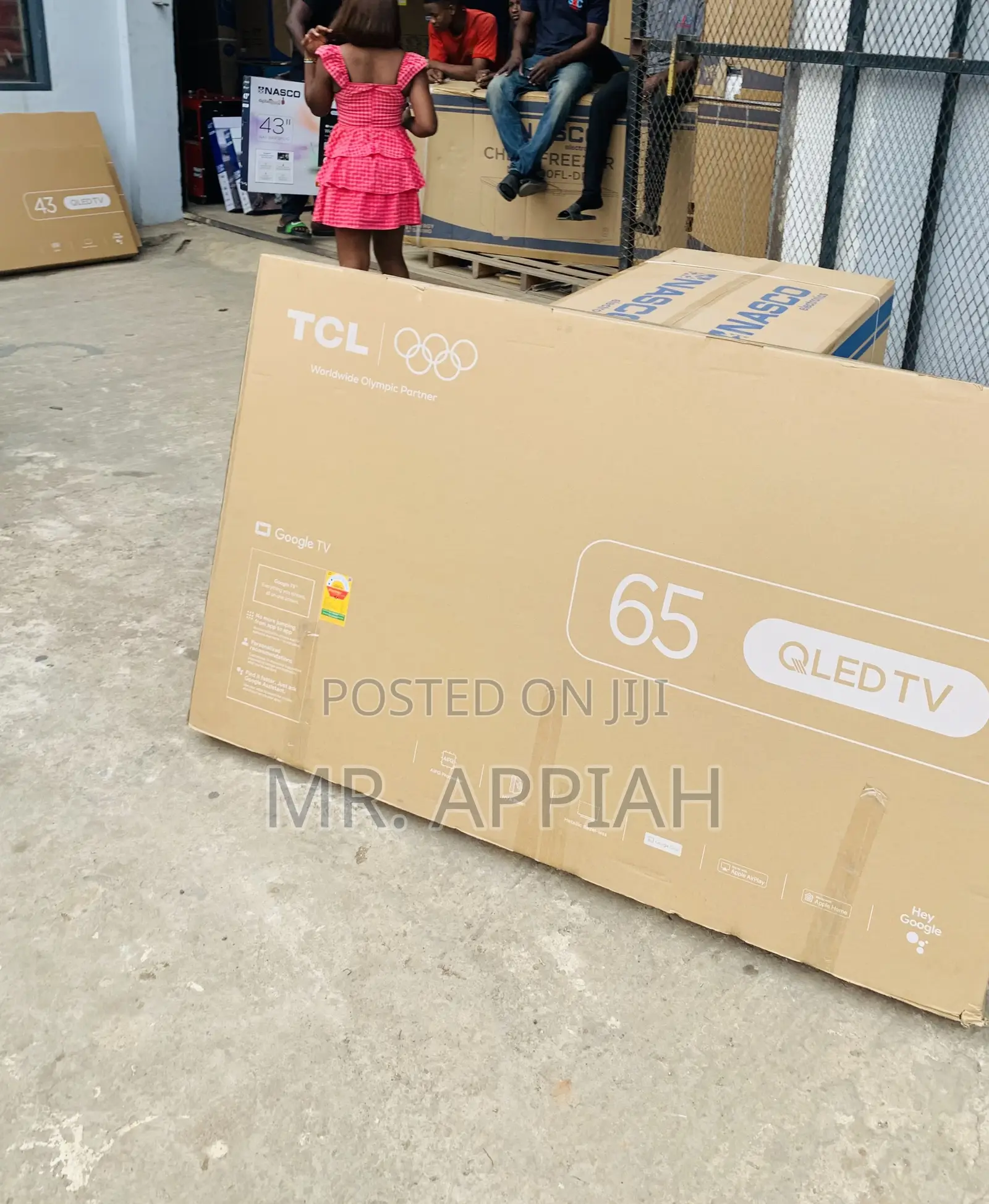 Super Extremely TCL 65” Qled 4k Smart TV(Remote Control)