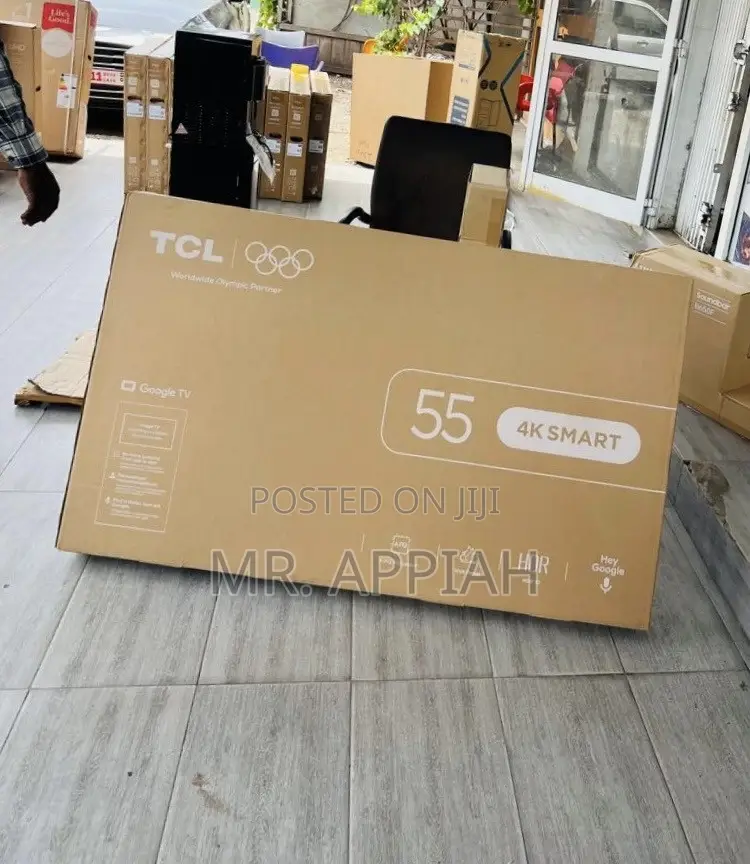 Premium LED Smart TCL 55" 4K UHD Smart Android Television