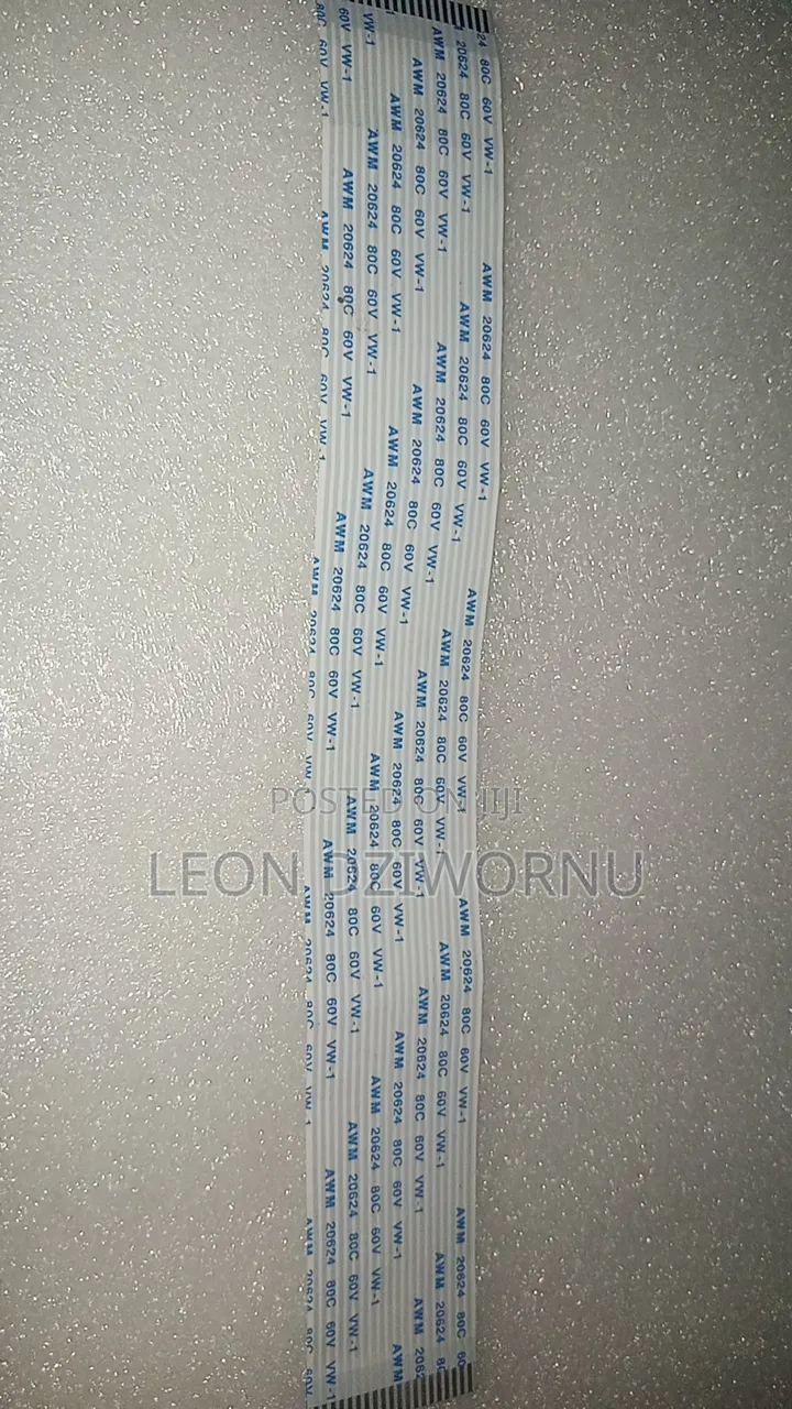 AWM 20624 Flexible Flat Ribbon Cable / FFC Cable (Apx.6m / 2.36In)