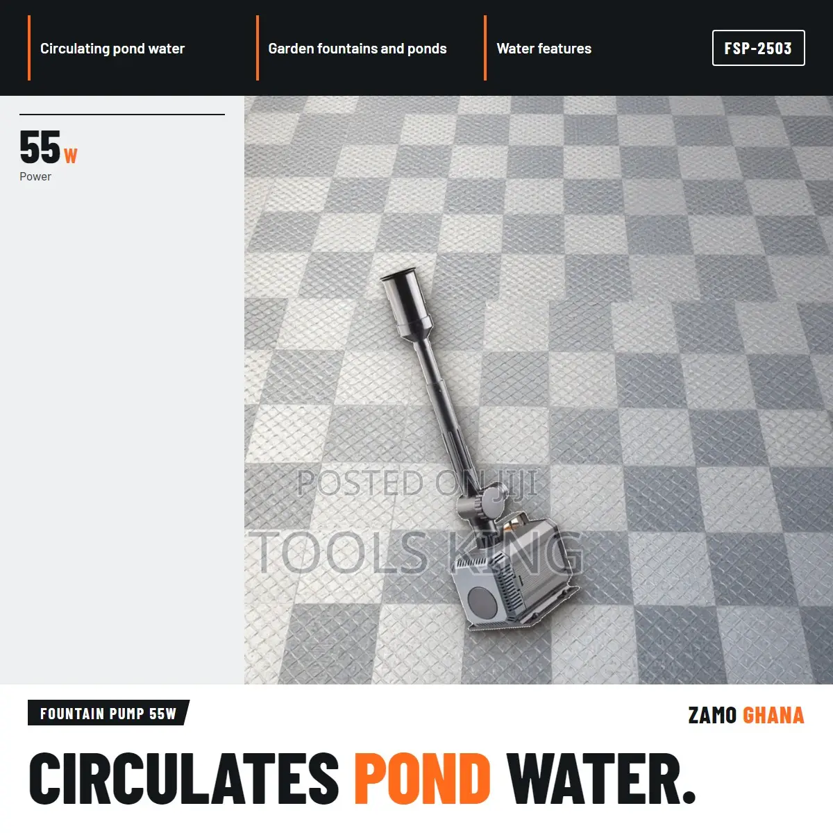 Fountain Pump 55W - FSP-2503