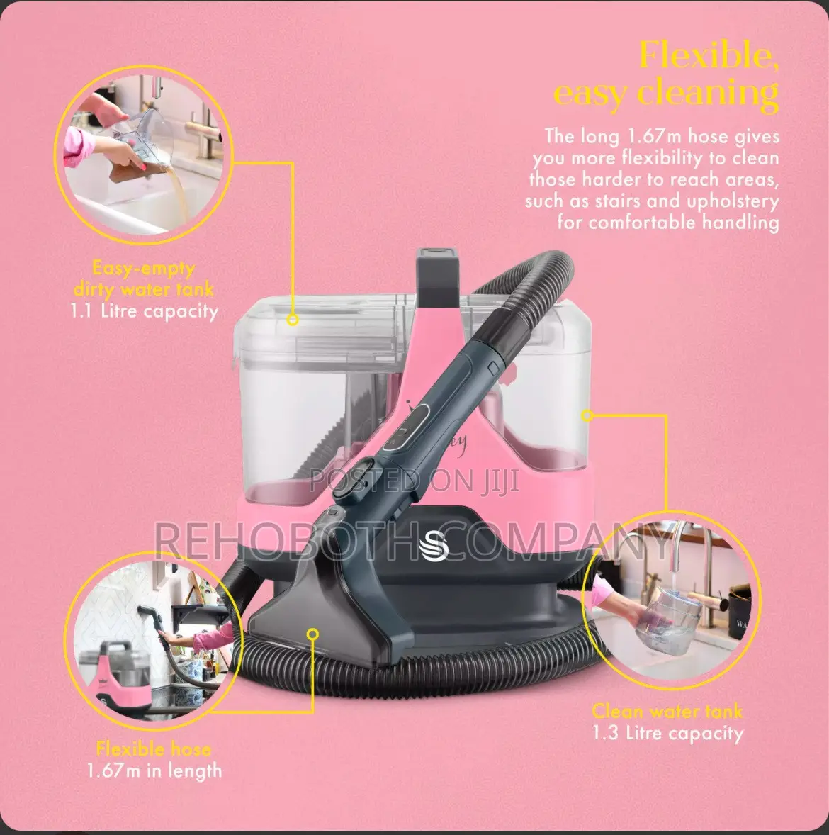 Swan SC18411QOC TV’s Queen of Clean Spot Cleaner