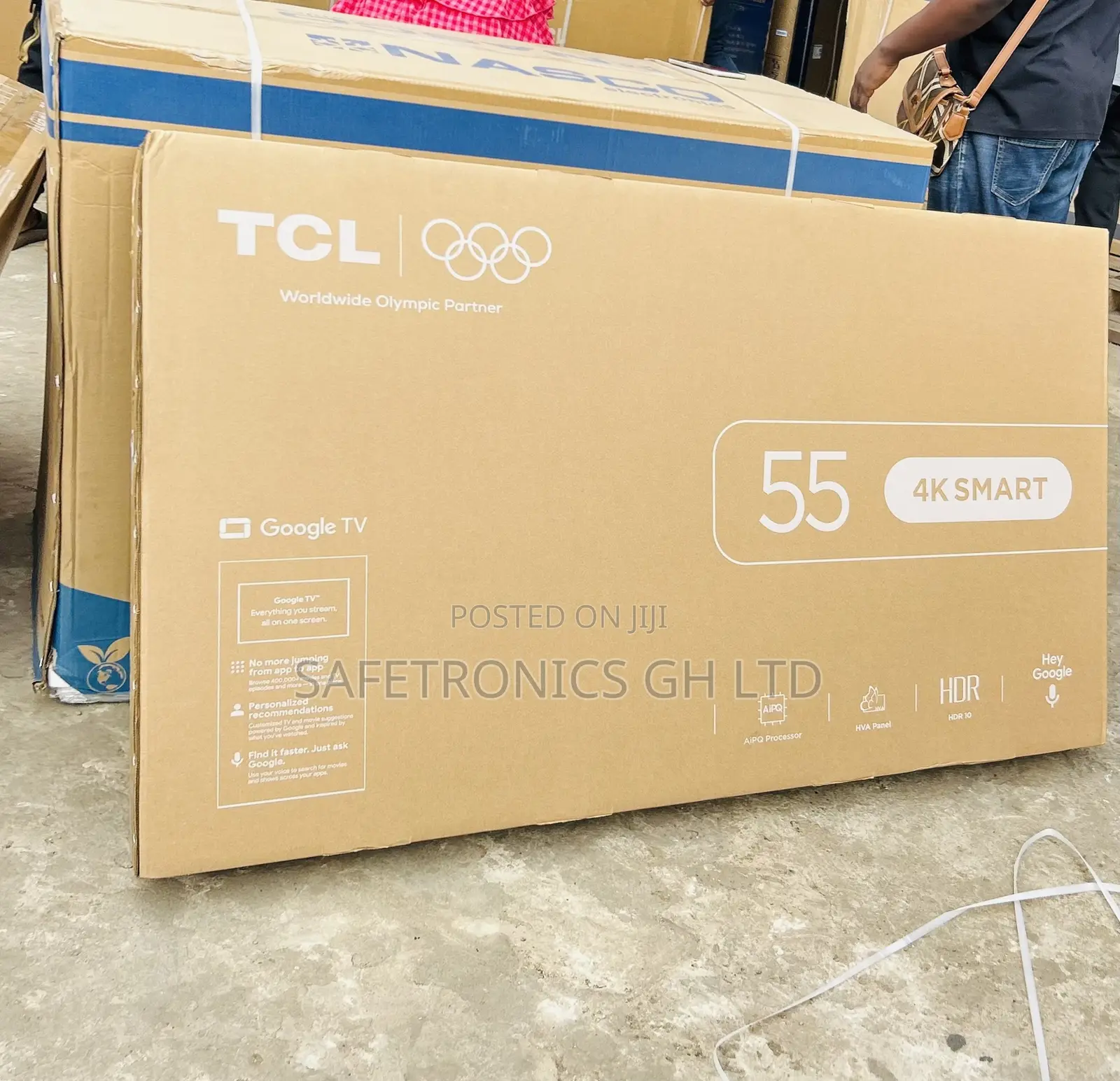 Vision Plus TCL 55 Inch Smart UHD 4K Led TV Android
