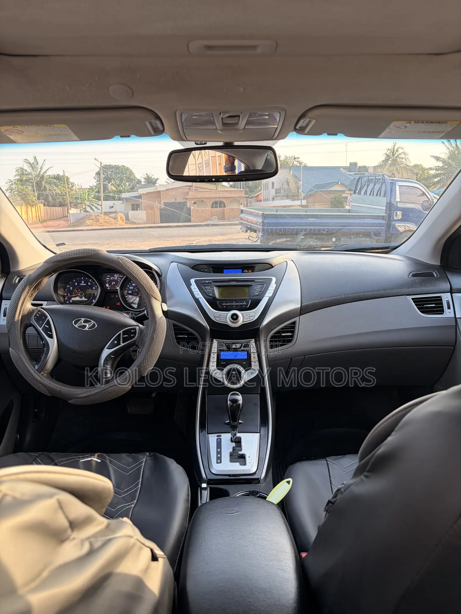 Hyundai Elantra GLS Automatic 2012 White