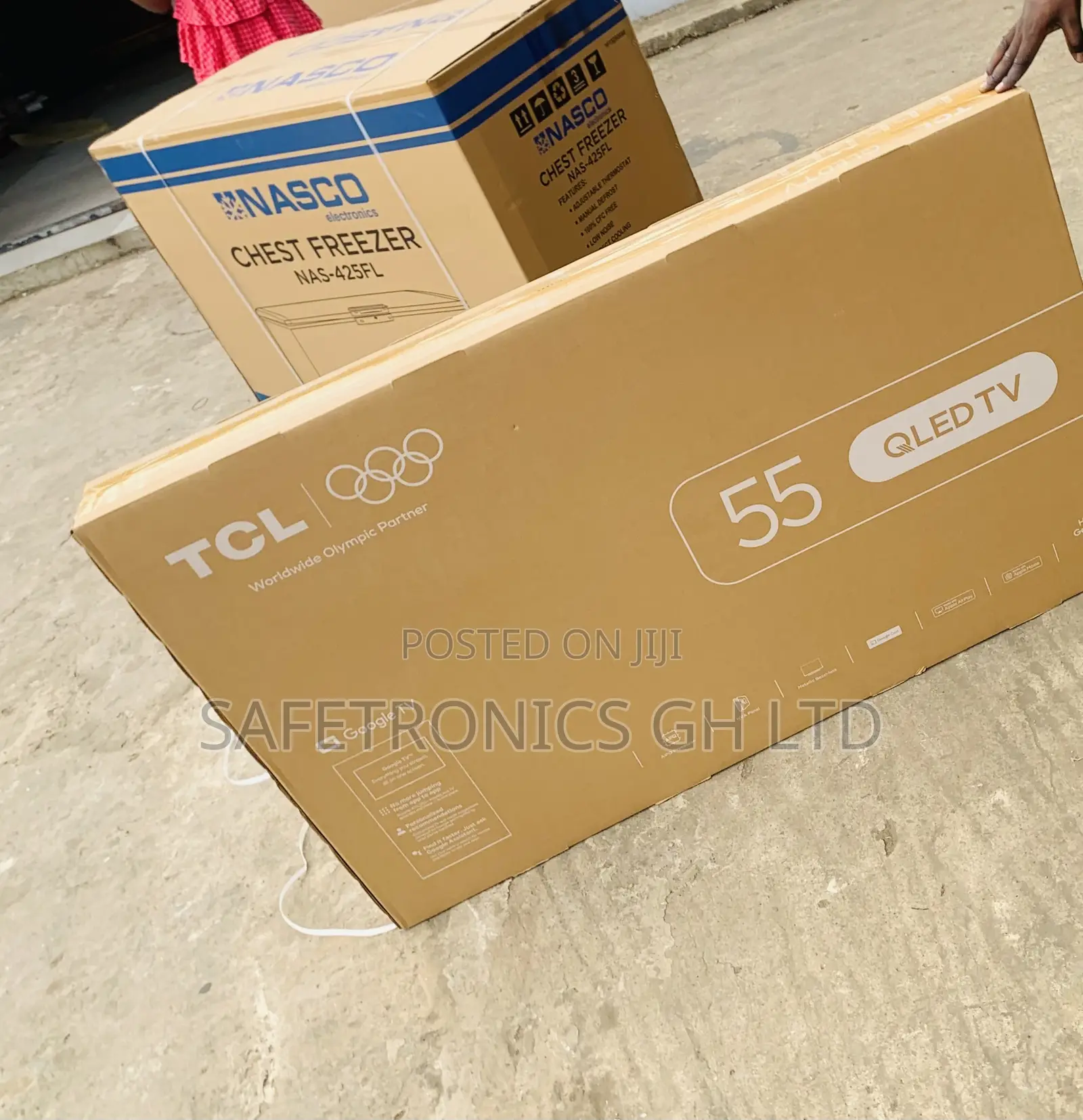 Neat Screen Vision TCL 55 Inch UHD Qled Android TV