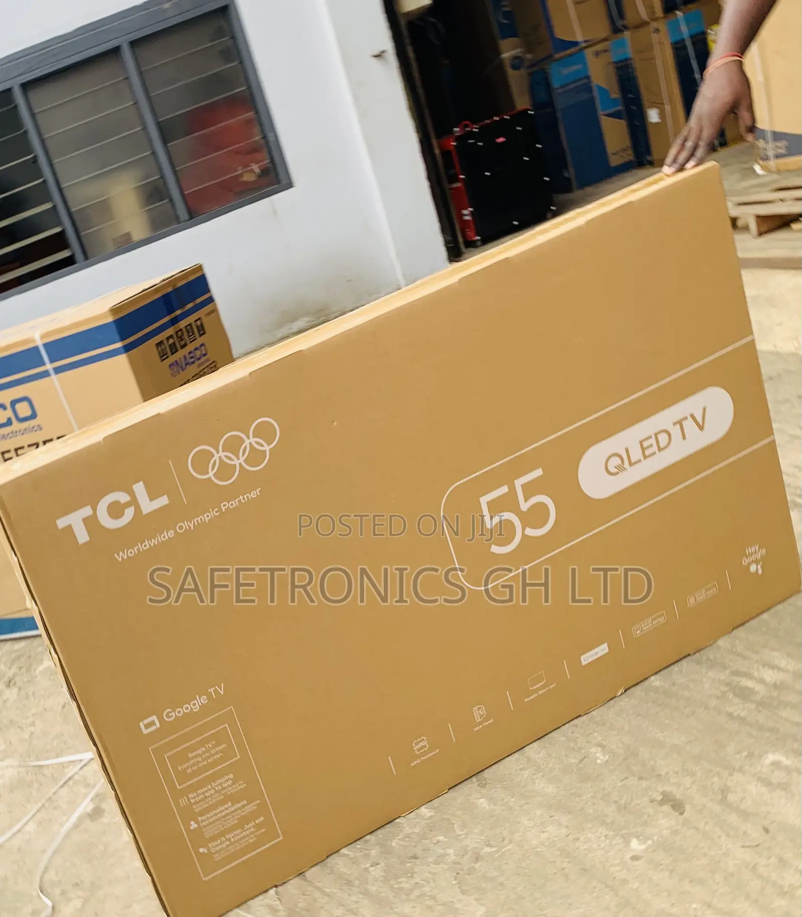 Kindly Buy Vision Hub 55 Inch Smart TCL Qled Android TV 4K