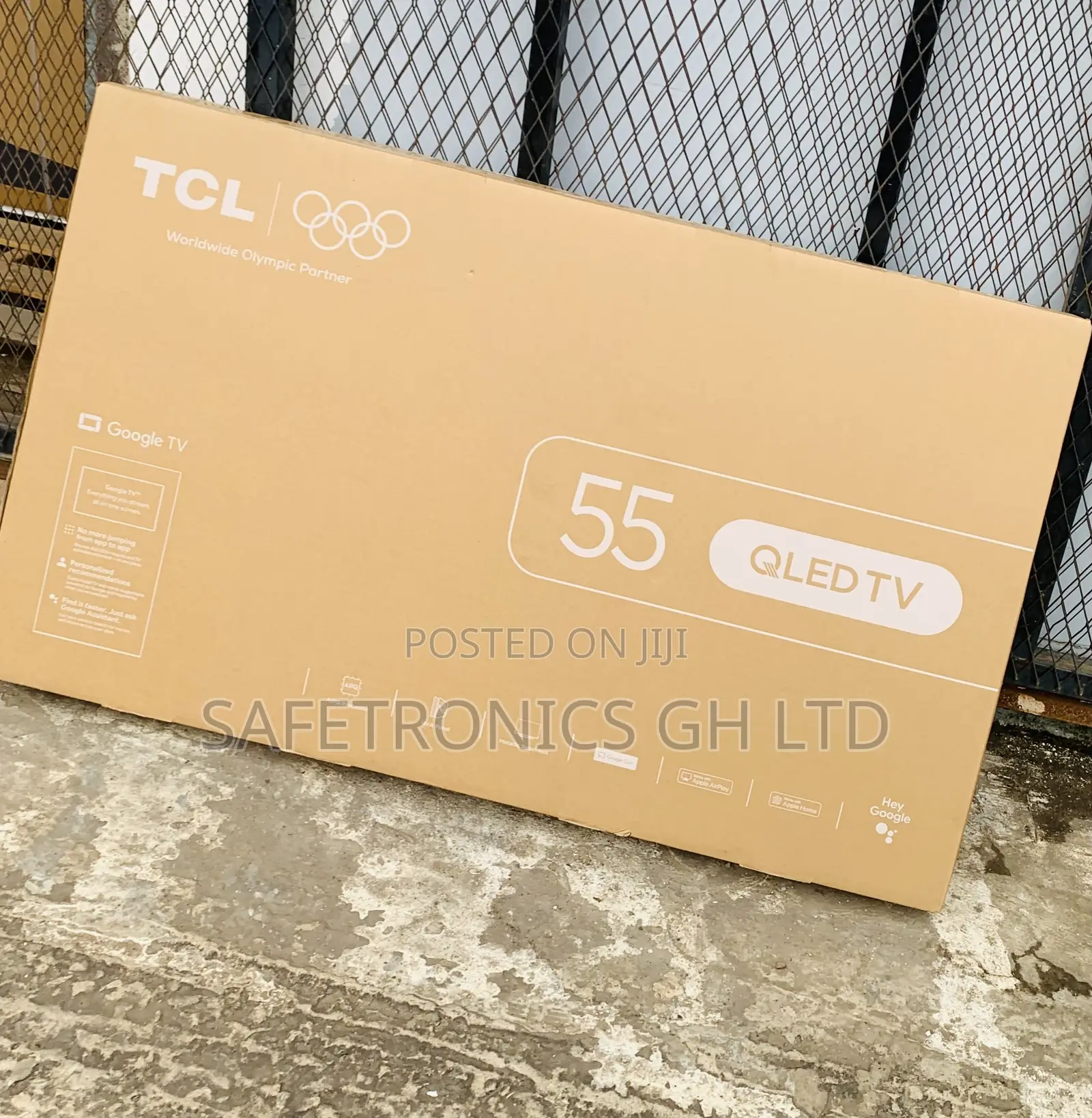 Lastest 55 Inch Smart UHD Perfect Picture TCL Qled 4K Android TV