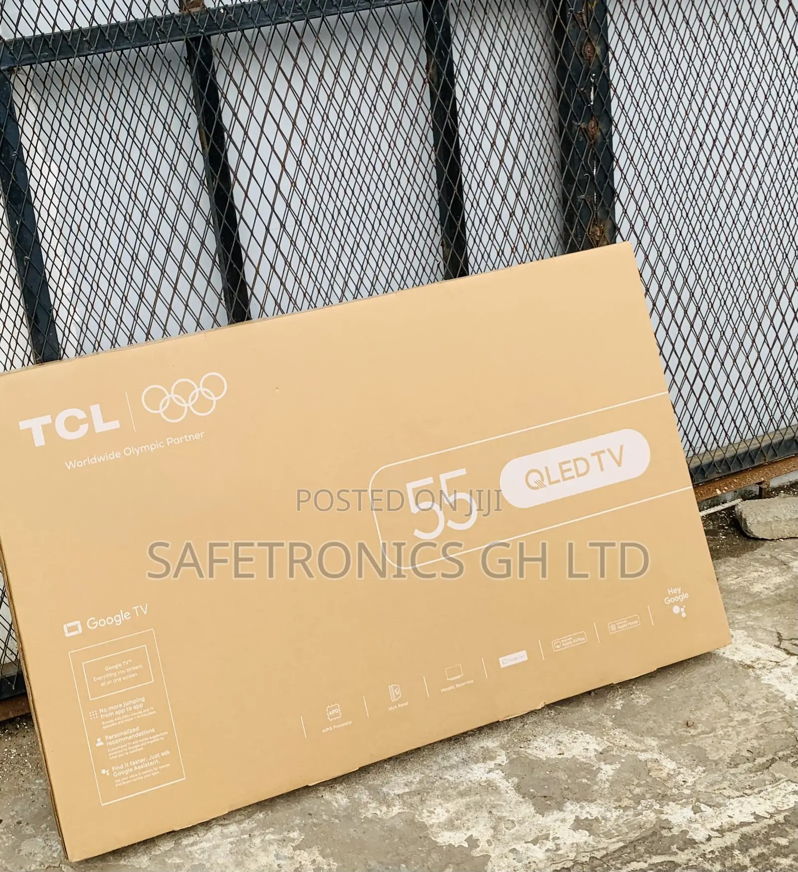 Best 4K Qled UHD Smart 55 Inch TCL Android Smart Screen TV